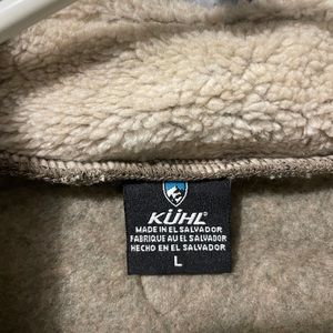 Kuhl 1/4 zip fleece sweatshirt